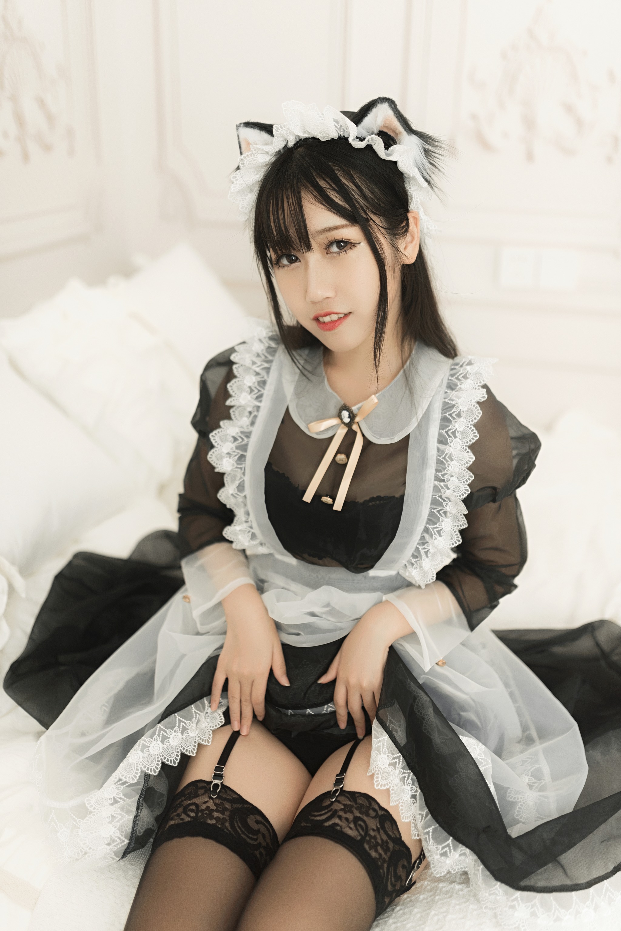 图片[1]-不呆猫 – NO.013 女仆呆呆 [50P]-XikXak